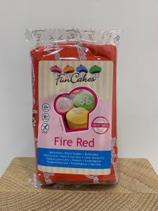 CoopStore - SUFC97350 - Pâte à sucre rouge Fun Cake 250g